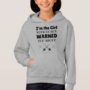Zäune: Ich bin das Mädchen, vor dem dein Trainer Hoodie