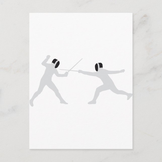 Zäune Postkarte (Vorderseite)