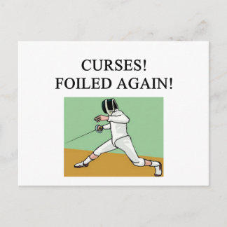 Zäune Postkarte