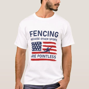 Zäune, weil andere Sportarten sinnlos sind - Zaun T-Shirt