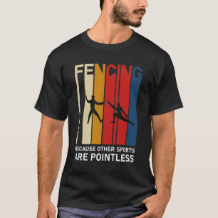Zäune, weil andere Sportarten sinnlos sind - Zaun T-Shirt