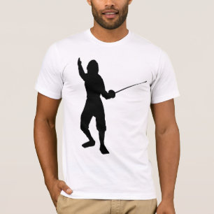 Zaunspiel, Swordplay, Skate, Sport, Turnhalle, T-Shirt
