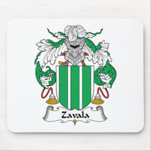 Zavala Familienwappen Mousepad