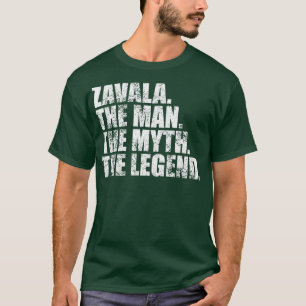 Zavala Zavala Familienname Zavala Nachname Zavala T-Shirt