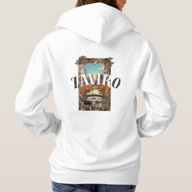 ZAVIRO - NO LIMIT (NYC Herbst Edition) Hoodie (Rückseite)