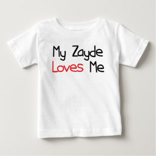 Zayde Lieben ich Baby T-shirt