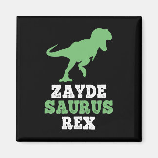 Zayde-saurus Rex Dino Dinosaur Lustig Cool Zaydesa Magnet