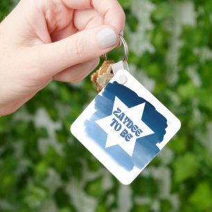 "Zaydee to Be" Neues jüdisches Großvater Wasserfar Schlüsselanhänger