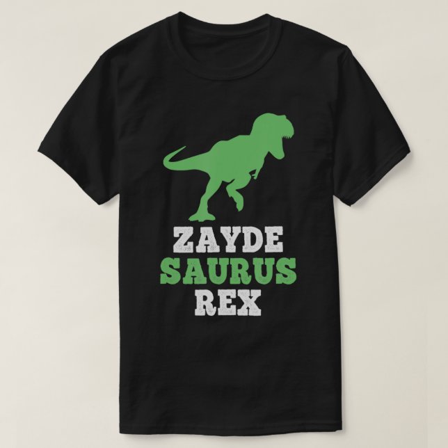 ZaydeSaurus Re Funny Dinosaur ZaydeSaurus Geschenk T-Shirt (Design vorne)