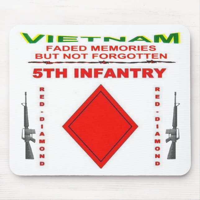 zazv-5tInfantry - Besonders angefertigt Mousepad (Vorne)