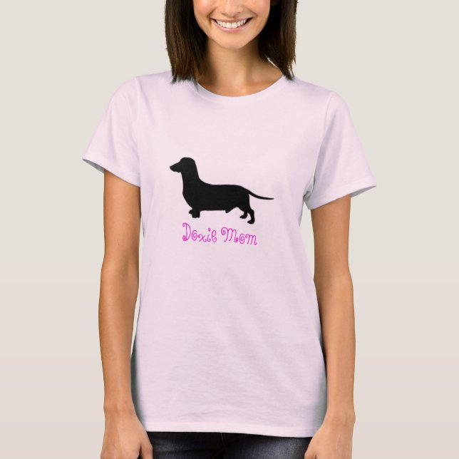 zazzle1, Dackel-Mama T-Shirt (Vorderseite)