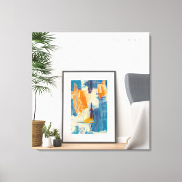 Zazzle abstrakte Leinwand Kunst