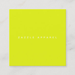 Zazzle Apparel Varieté-Draft-Karte Quadratische Visitenkarte