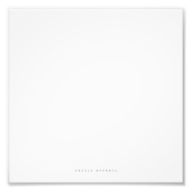 Zazzle Apparel Varieté Entwurf Poster Foto drucken (Vorne)