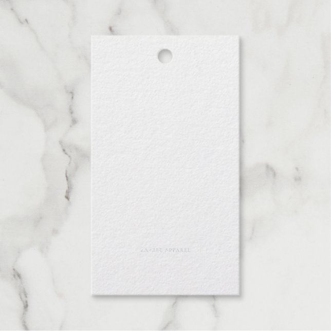 Zazzle Apparel Varieté Geschenkanhänger (Vorderseite)