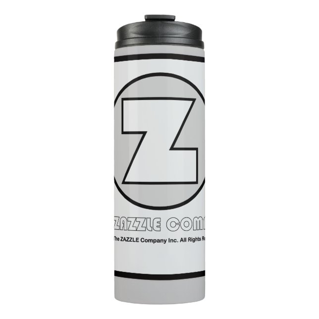 (Zazzle) Brand Logo Tumbler  Thermosbecher (Vorderseite)