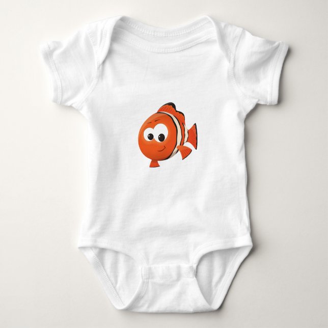 zazzle_clownfish.ai baby strampler (Vorderseite)