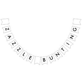 Zazzle Custom Bunting Banner - Frack