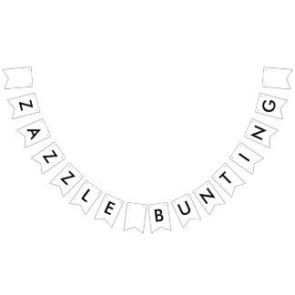 Zazzle Custom Bunting Banner - Frack