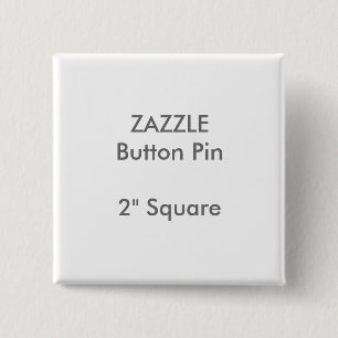 ZAZZLE Gewohnheit 2" quadratisches Knopf-Button Button