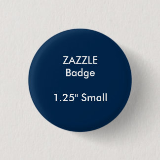 ZAZZLE Gewohnheit druckte 1,25" kleines rundes Button