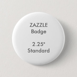 ZAZZLE Gewohnheit druckte 2,25" rundes Button