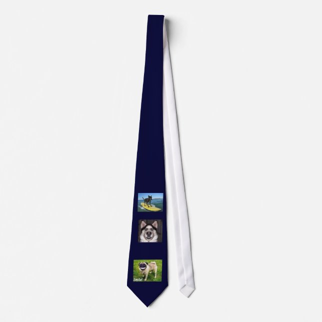 zazzle Hunde Krawatte (Vorderseite)