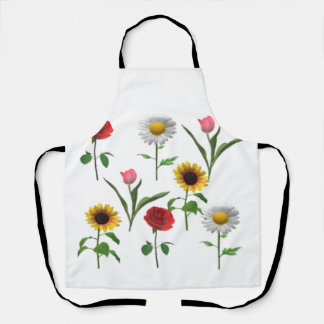 Zazzle Keramik Tile 4.25" x 4.25 , Klein Schürze