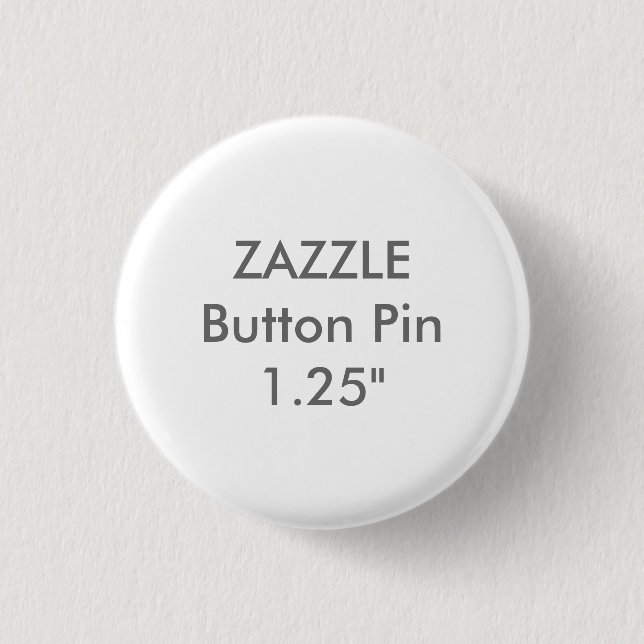 Zazzle leere Gewohnheit 1 1/4" Knopf-Button Button (Vorderseite)