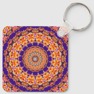 Zazzle Mandala Schlüsselanhänger