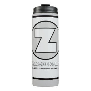(Zazzle) Marken-Logo-Tumbler  Thermosbecher
