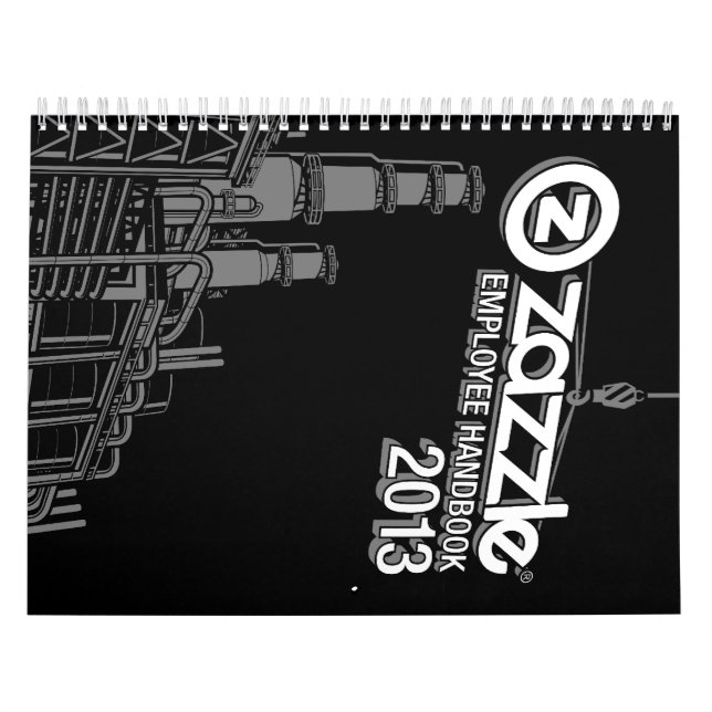 zazzle Mitarbeiter-Handbuch Kalender (Titelbild)