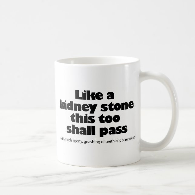 ZAZZLE Niere stone.jpg Tasse (Rechts)