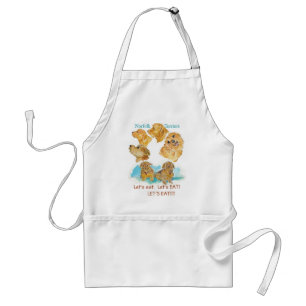 Zazzle NORFOLKS "ließ uns Schürze ESSEN"