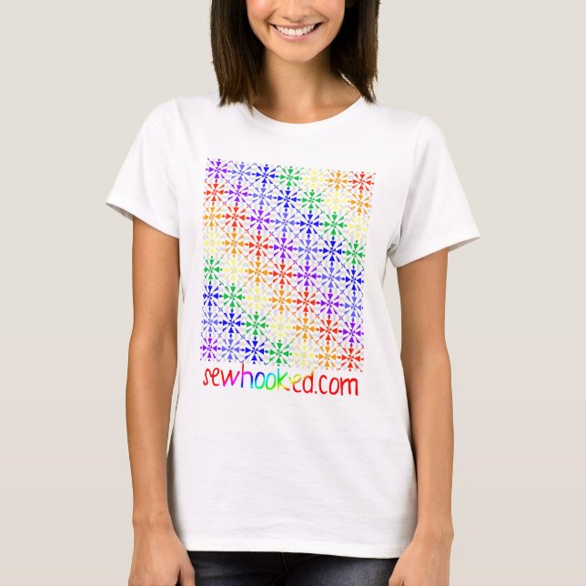 Zazzle Regenbogen-Kaskade T-Shirt (Vorderseite)