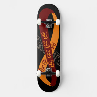 Zazzle-Schriftart nur Skateboard