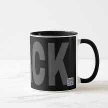 Zazzle schwarze Tasse
