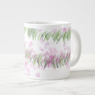 Zazzle spezieller grüner Tassen-Entwurf Jumbo-Tasse