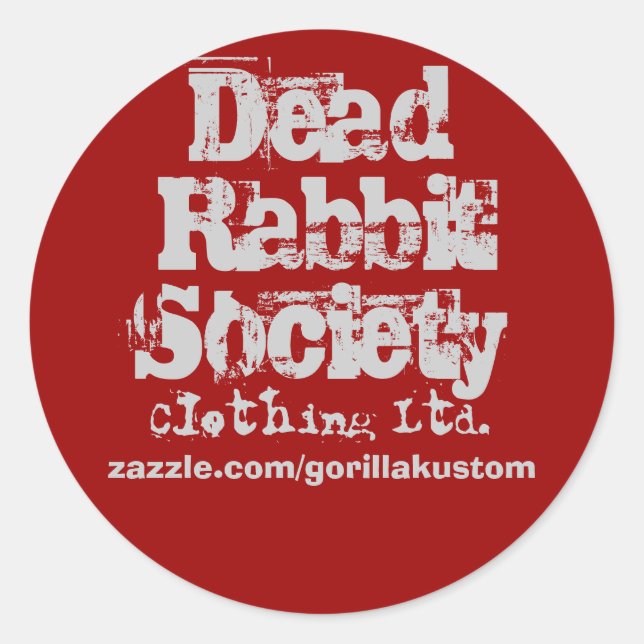 Zazzle Sticker (Vorderseite)