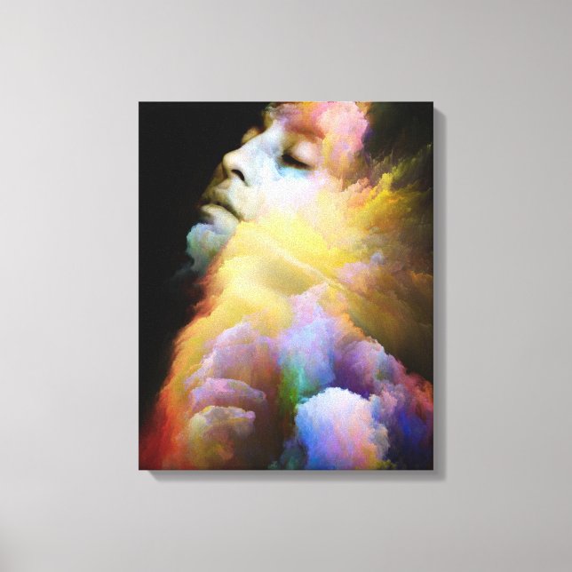 Zazzle Woman Leinwand (Vorderseite)