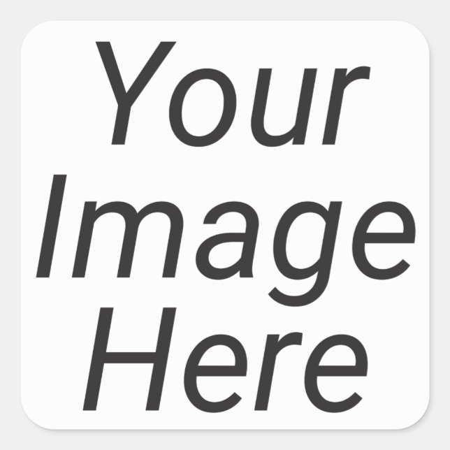 zazzle_wrappingpaper-tiled_YIH Quadratischer Aufkleber (Vorderseite)