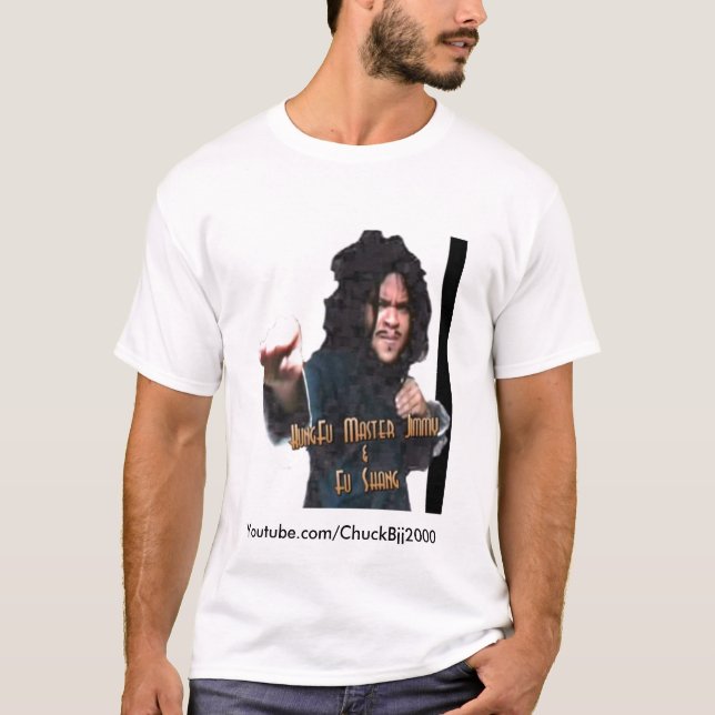 zazzle, Youtube.com/ChuckBjj2000 T-Shirt (Vorderseite)