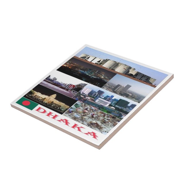 zBD004 DHAKA, Bangladesch, Asien, Fliese (Seite)