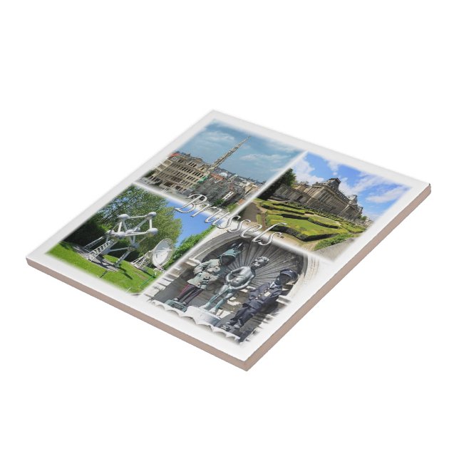 zBE009 BRÜSSEL Bruxelles Belgien, Fliese (Seite)