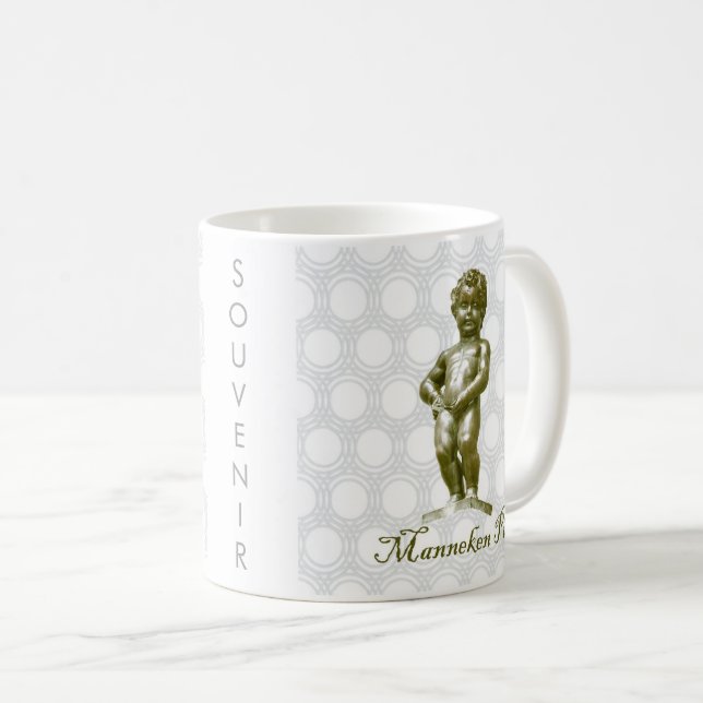 zBE054 MANNEKEN PIS Brüssel Brüssel Kaffeetasse (VorderseiteRechts)