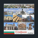 zBG009 SOFIA Bulgarien Collage, Kühlschrank Magnet<br><div class="desc">Hier finden Sie das Andenken Ihres Urlaubs. (zBG009 SOFIA Bulgarien Collage Kühlschrankmagnet). Erleben Sie Freunde und Verwandte mit den einzigartigen Souvenirs von Ihrer großartigen Reise. Probier uns! #LeoPepeDesign - Europa Bulgarien,  Leopepedesign,  Reise Foto Tourismus,  Geschenkartikel Gadget Kühlschrankmagnet,  Collage Mosaik Potpourri.</div>