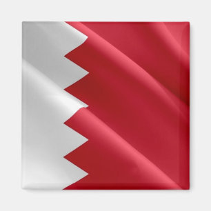 zBH002 Bahraini waving FLAG Bahrain, Kühlschrank Magnet