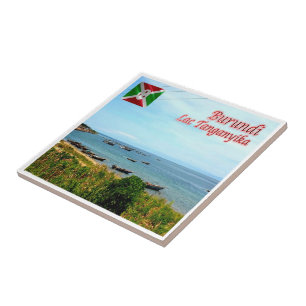 zBI008 LAKE TANGANYKA, BURUNDI, Afrika, Fliese