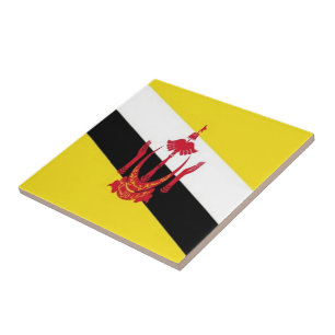 zBN001 Bruneian FLAG Brunei, Fliese