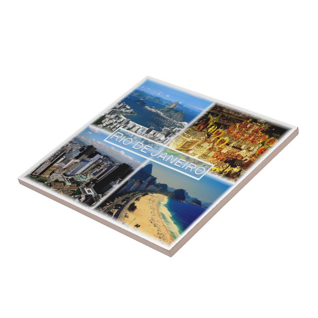 zBR003 RIO DE JANEIRO, Mosaik, Brasilien, Fliese (Seite)